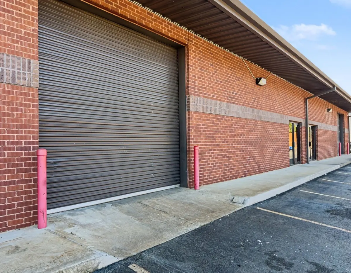 Exterior — parking and approach
