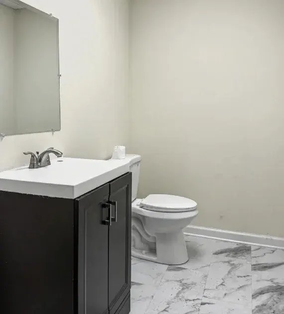 Restroom — renovated vanity