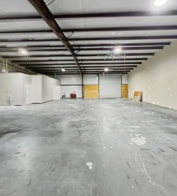 Warehouse — roll-up door